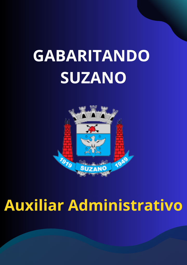 Gabaritando Suzano – Auxiliar Administrativo