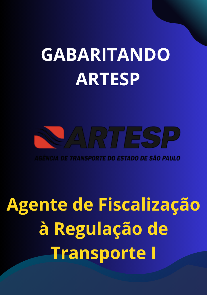 Gabaritando Artesp – Agente de Fiscalização
