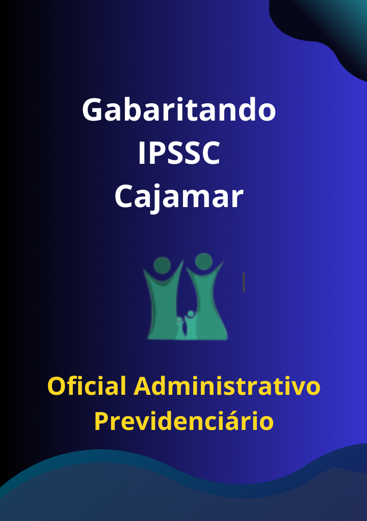 Capa do curso Gabaritando IPSSC – Oficial Administrativo Previdenciário