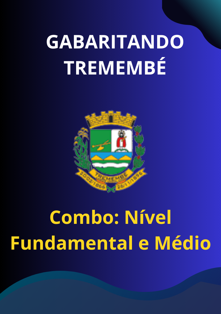 Capa do curso Gabaritando Tremembé – Combo: Nível Fundamental e Médio