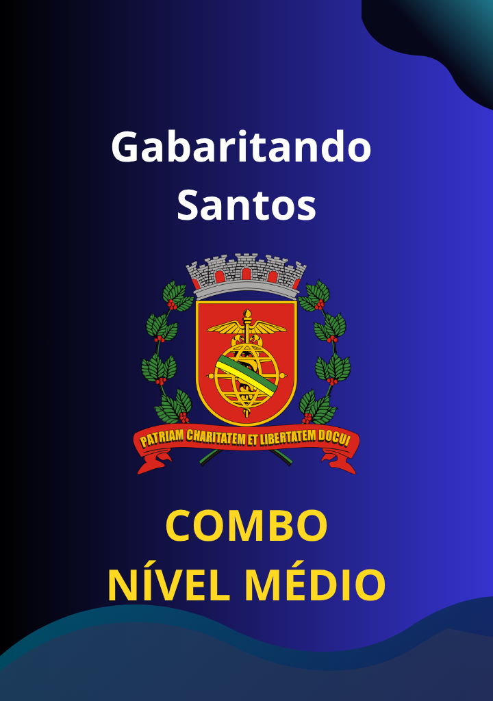 Gabaritando Prefeitura de Santos – Combo