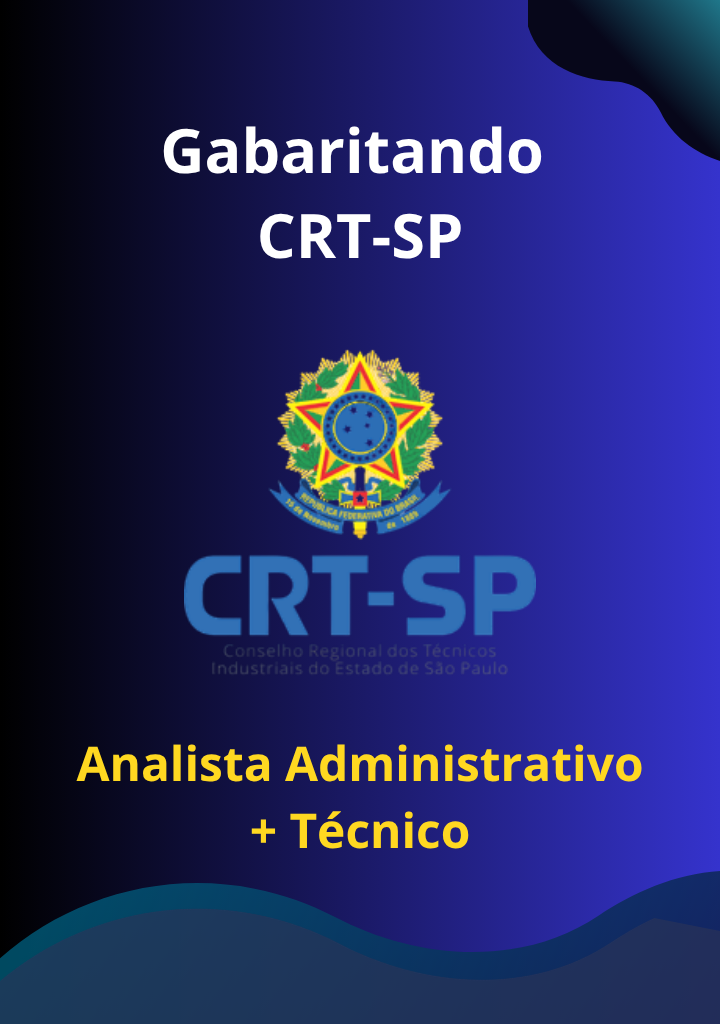 Gabaritando CRT-SP – Analista Administrativo + Técnico